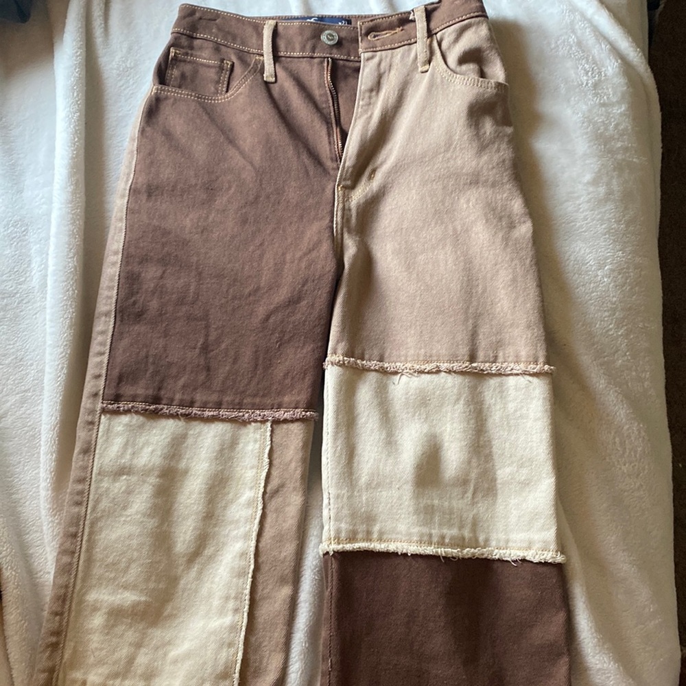 Hollister Brown Jeans (XS)